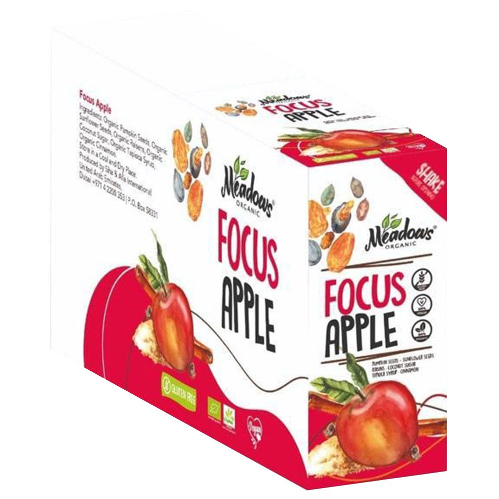 Meadows Organic - Focus Apple - 10 Pcs - 35 gm