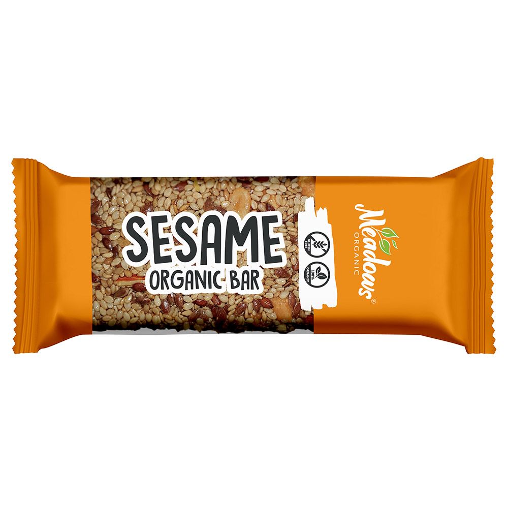 Meadows Organic - Sesame Bar - 24 Pcs - 40 gm