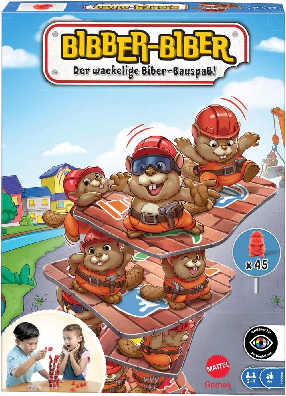 Mattel Games - Beaver Build-up​