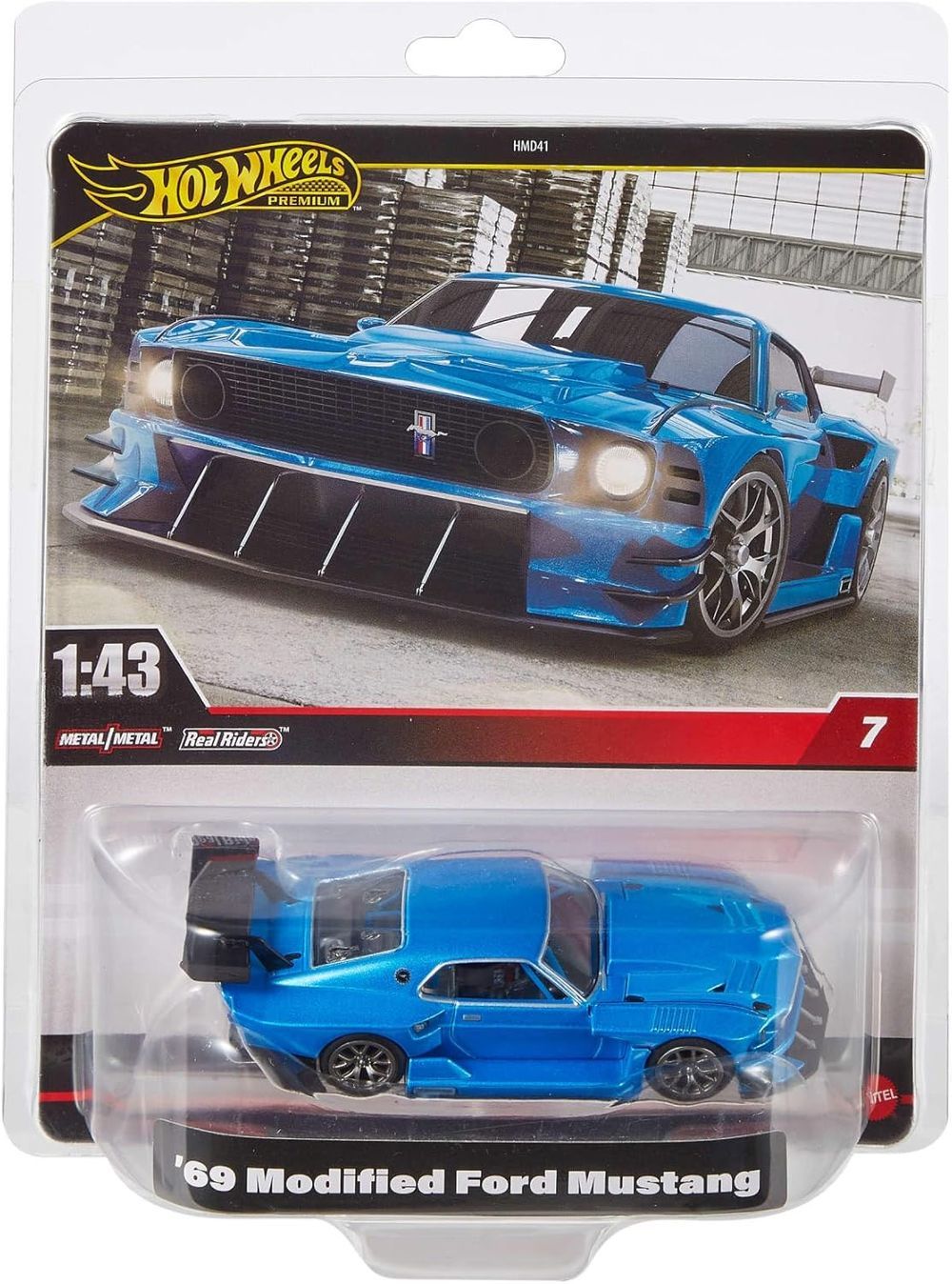 Hot Wheels - Premium Modified '69 Ford Mustang