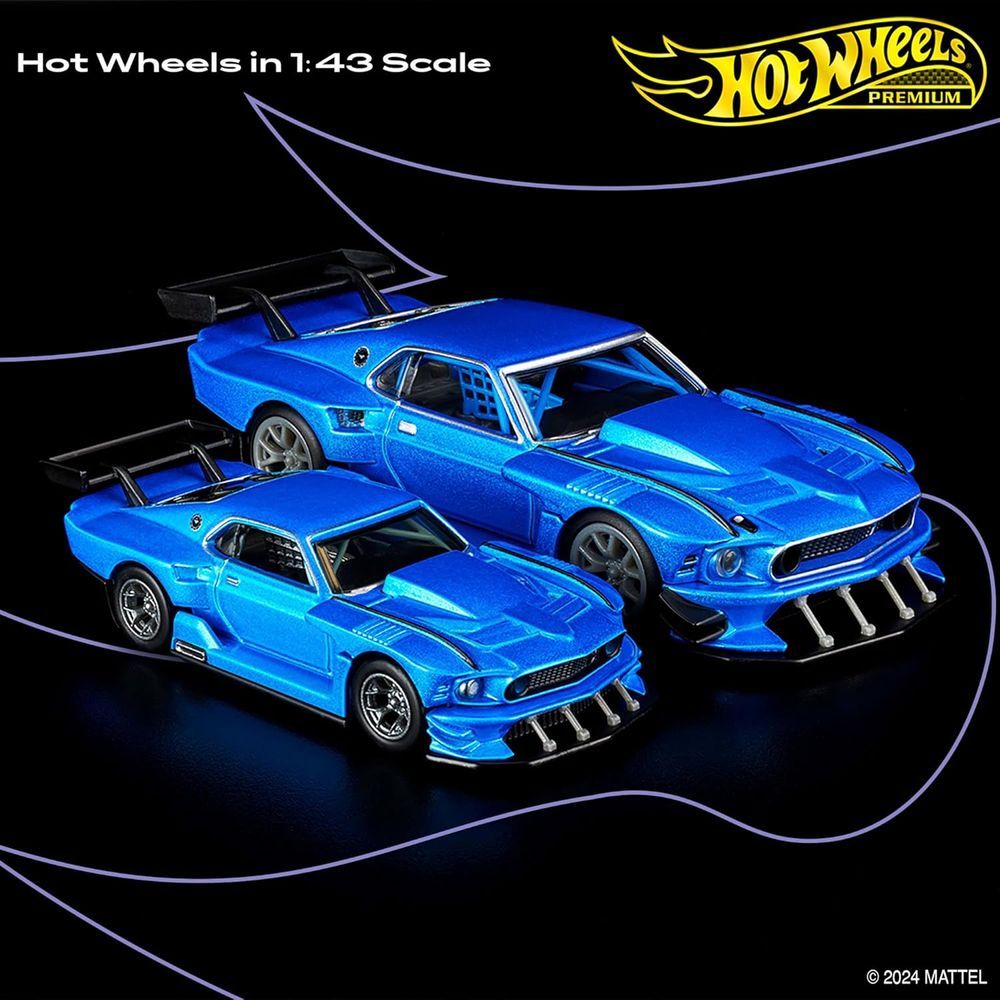 Hot Wheels - Premium Modified '69 Ford Mustang