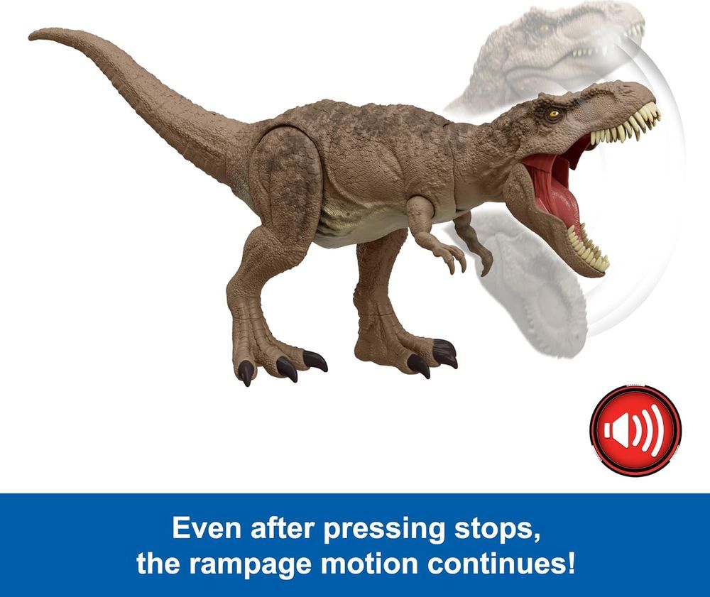 Jurassic World - Rex Dinosaur Action Figure Toy