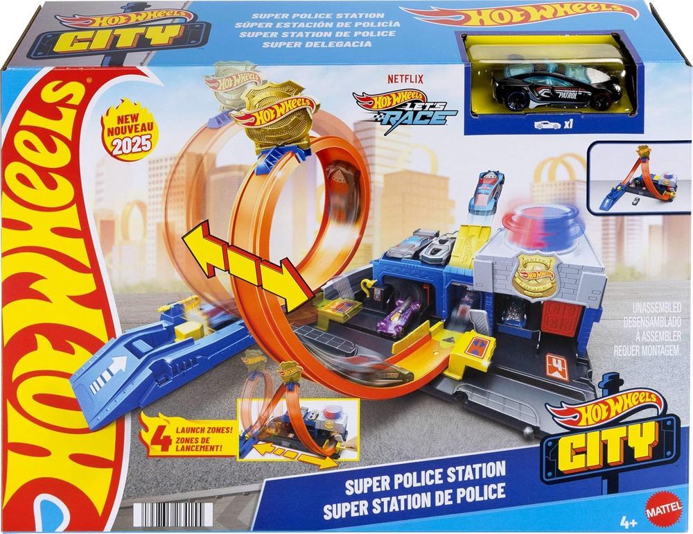 Hot Wheels - City Super Police Station