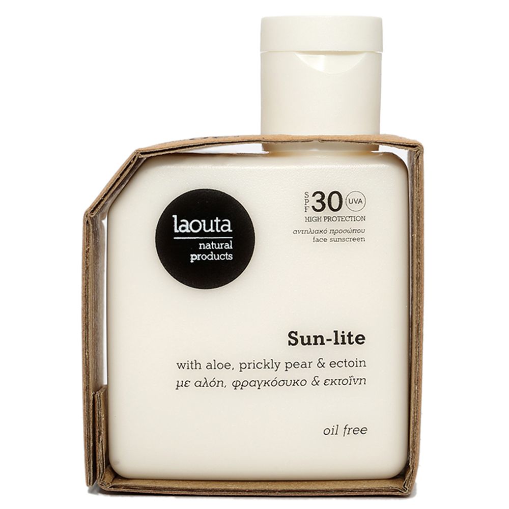 لاوتا - واقي شمس للوجه SPF30 سن لايت - 50 مل