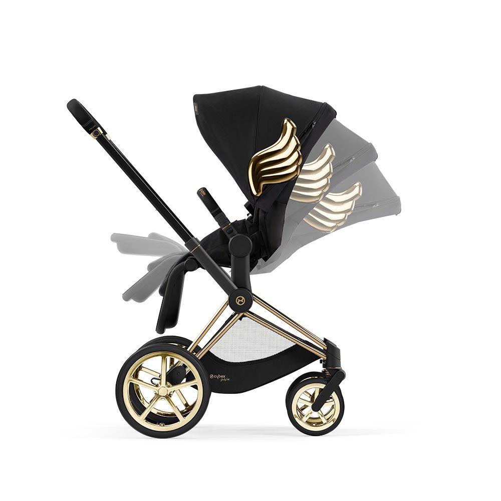 Cybex - Priam Wings Stroller - Black