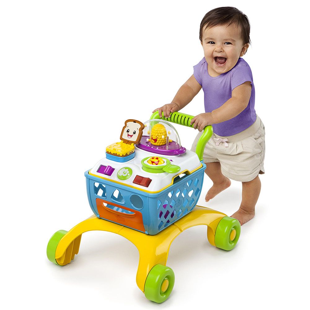 Bright Starts - 4-in-1 Shop N Cook Walker Toy