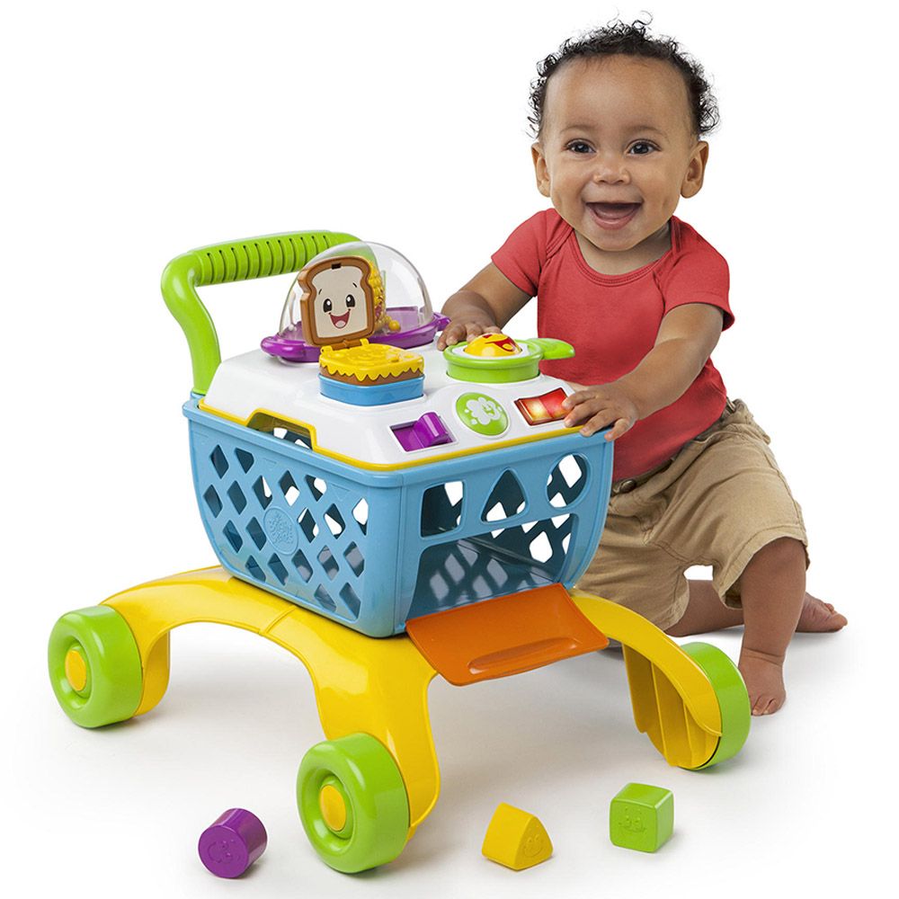 Bright Starts - 4-in-1 Shop N Cook Walker Toy