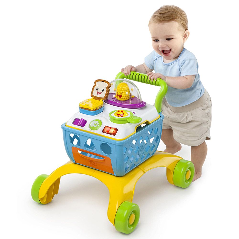 Bright Starts - 4-in-1 Shop N Cook Walker Toy