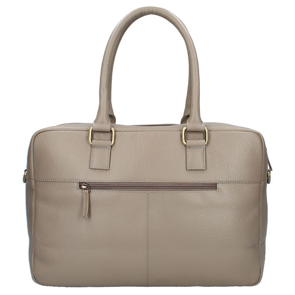 Kidzroom - Care Vienna Lovely Leather Diaper Bag - Taupe