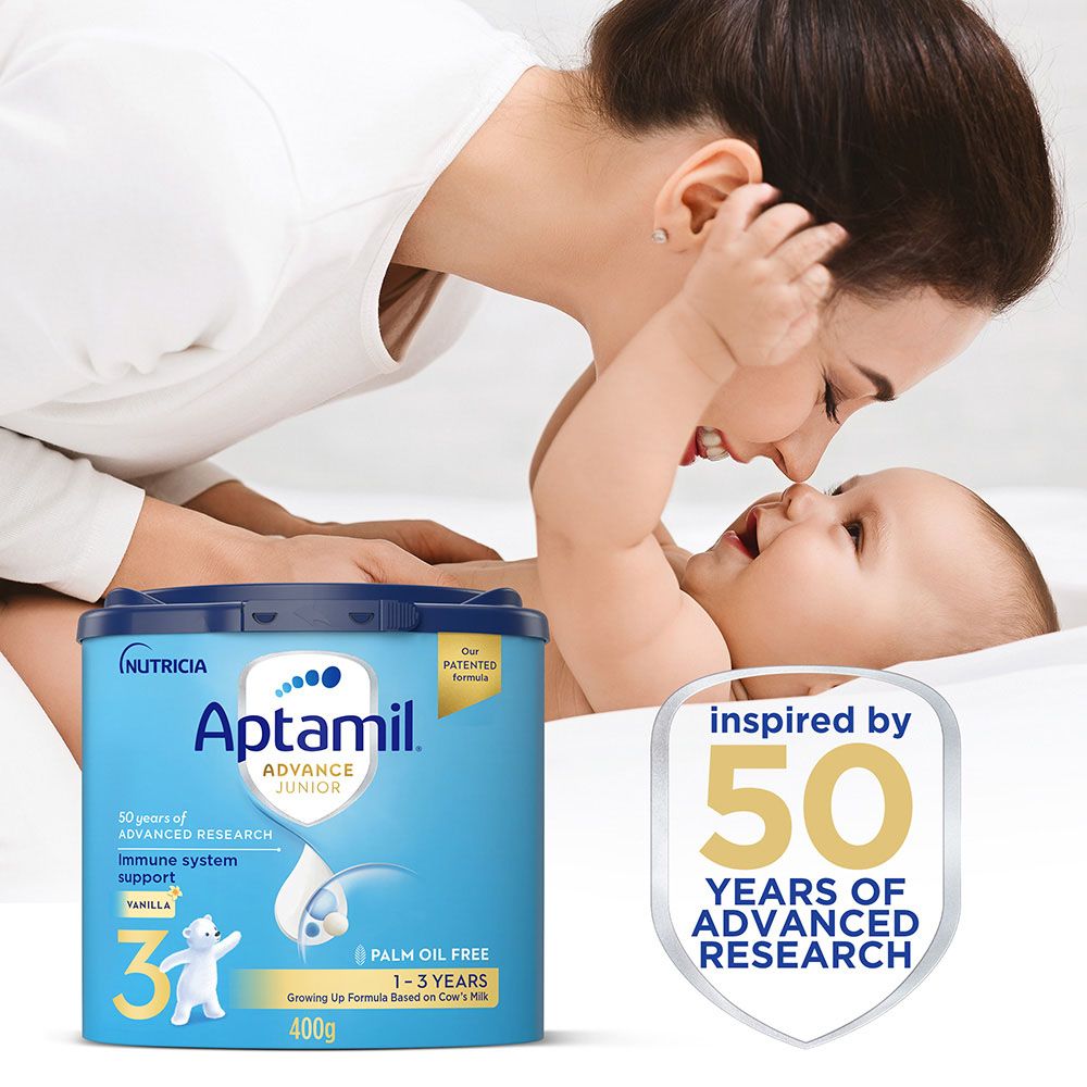 Aptamil - Advance Junior 3 Palm Oil Free Milk Formula - 400 g