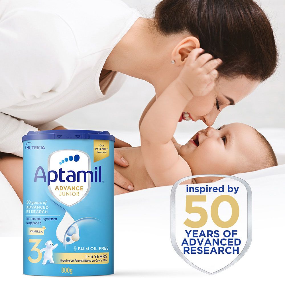 Aptamil - Advance Junior 3 Palm Oil Free Milk Formula - 800 g