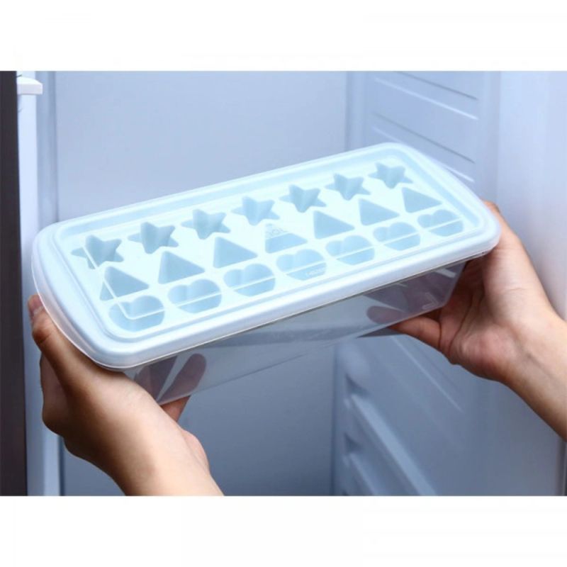 Inochi - Kari 21 Slot Creative Ice Tray With Lid - Pack of 2