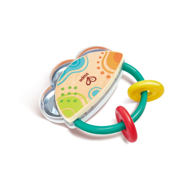 Hape - Tiny Tambourine - Multicolor