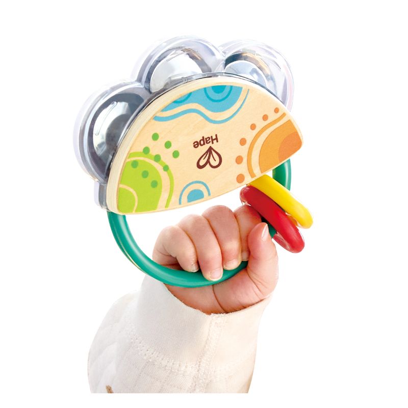 Hape - Tiny Tambourine - Multicolor