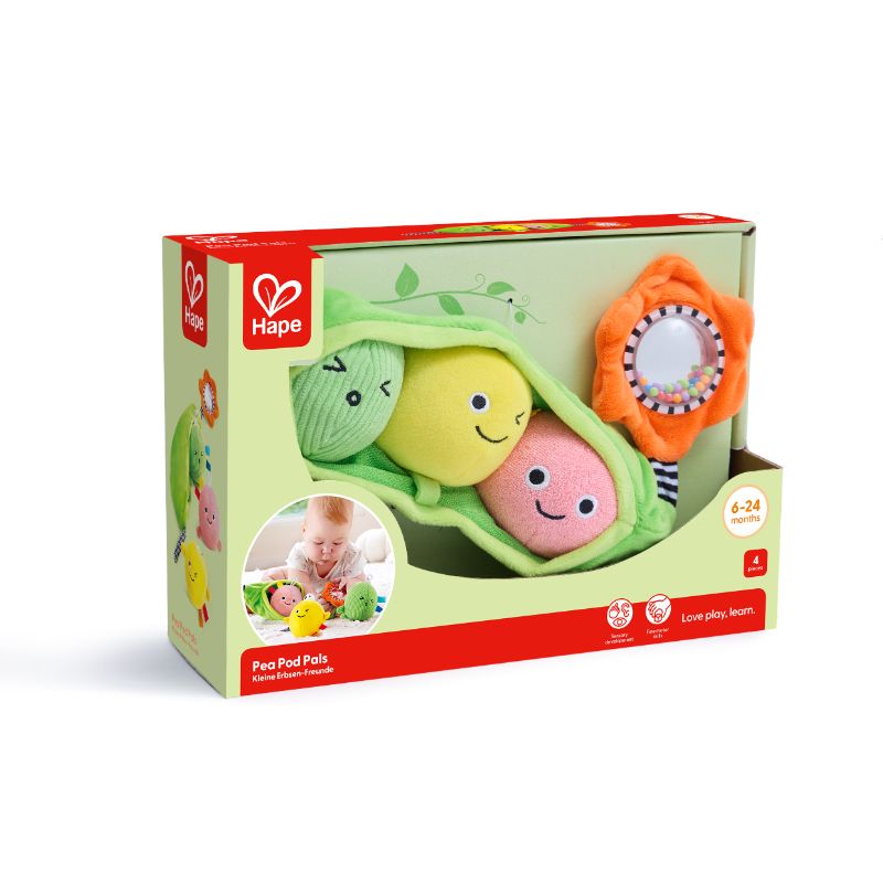 Hape - Pea Pod Pals Sensory Toy