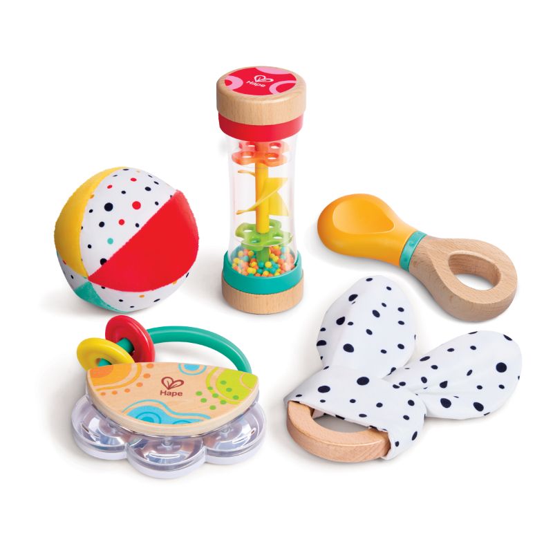 Hape - 5-In-1 Baby Sensory Set