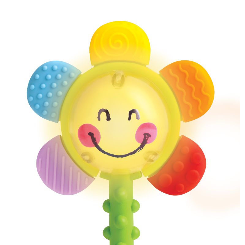 Hape - Shake And Sparkle Flower Rattle