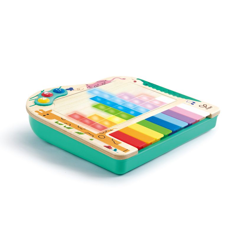 Hape - 3-in-1 Dynamic Pixel Piano With Lights Musical Instrument