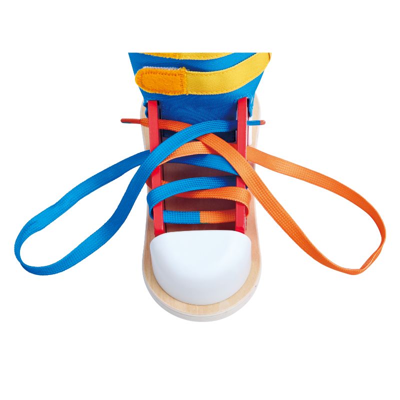 Hape - Lacing Sneaker - Learn To Tie A Shoe Educational Toy