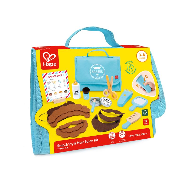 Hape - Role Play Snip And Style Hair Salon Kit