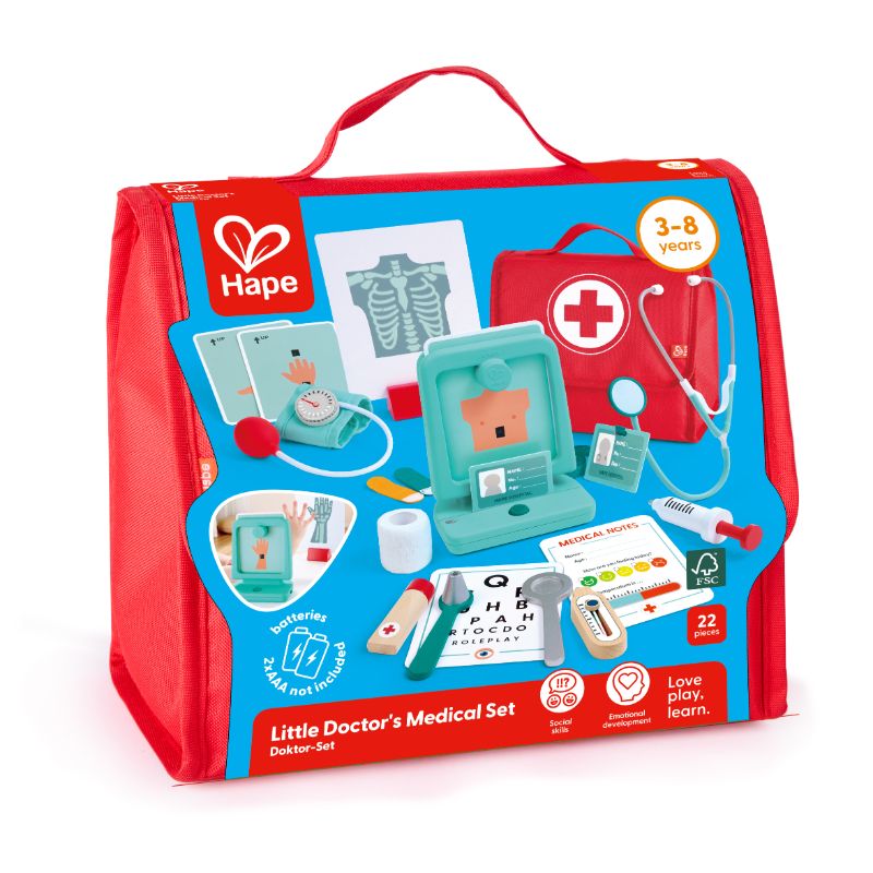 Hape - Role Play Little Doctor's Medical Set