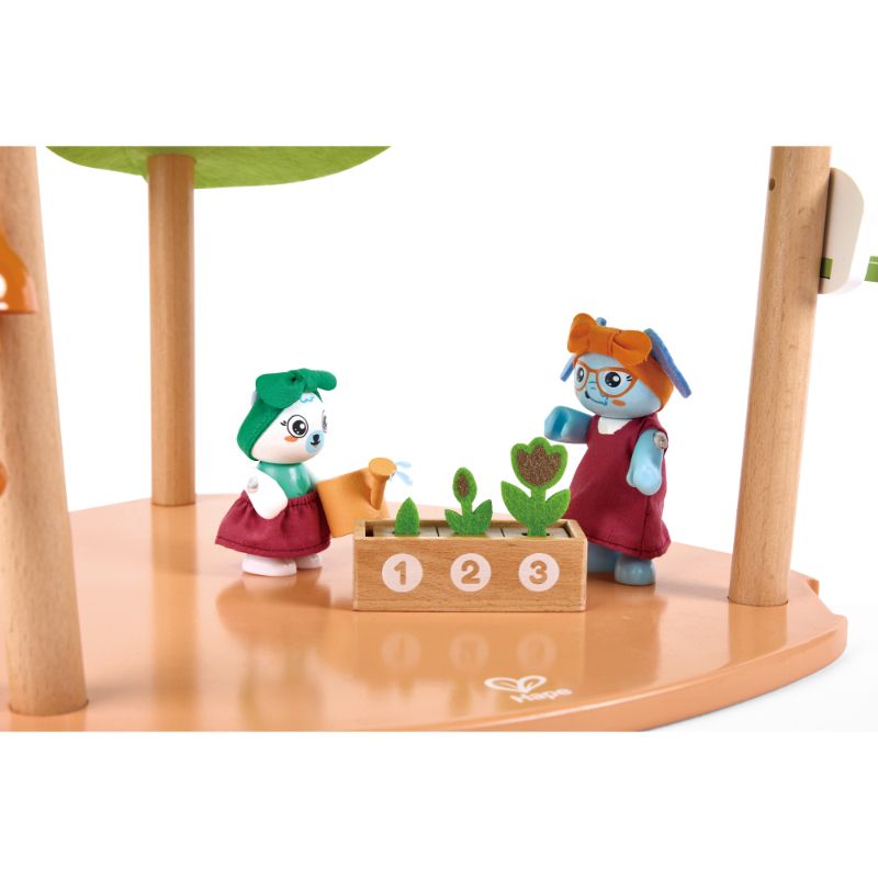 Hape - Green School Pretend Playset - 36 Pcs