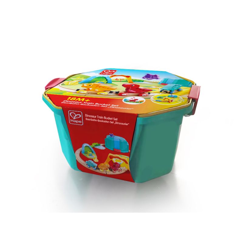 Hape - Dinosaur Train Bucket Set - 27 Pcs