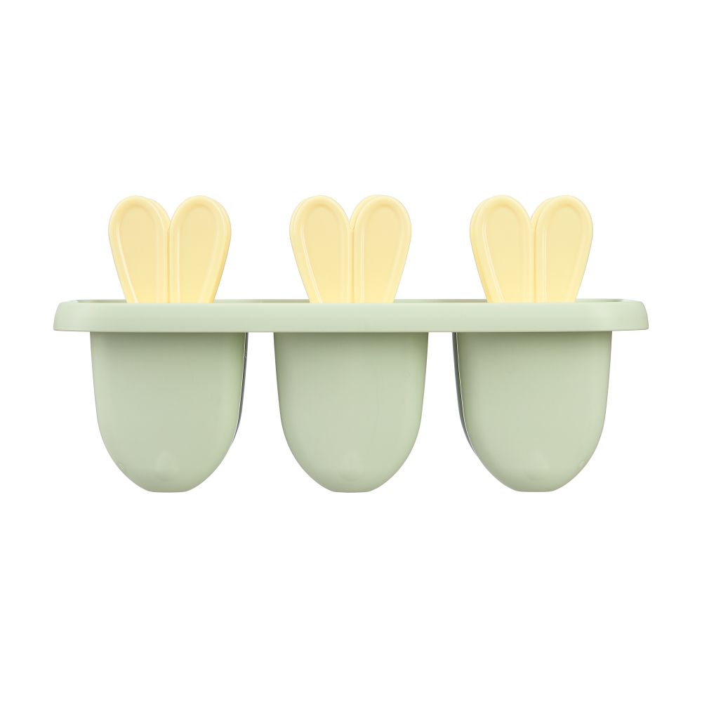 Inochi - Kari Bunny Ice Cream Pop Mold With 6 Slots - Green