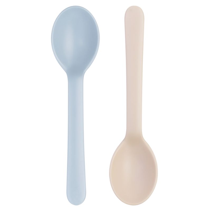 Inochi - Amori Spoons 4pc Set - Milky Orange, Light Blue, Light Pink, Tea Green