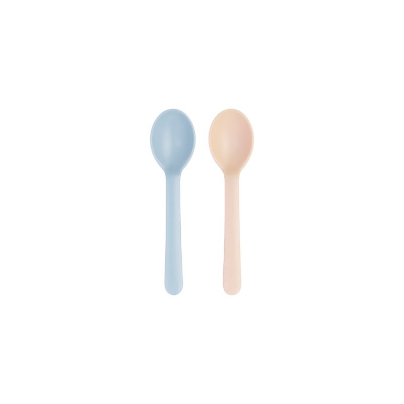 Inochi - Amori Spoons 4pc Set - Milky Orange, Light Blue, Light Pink, Tea Green