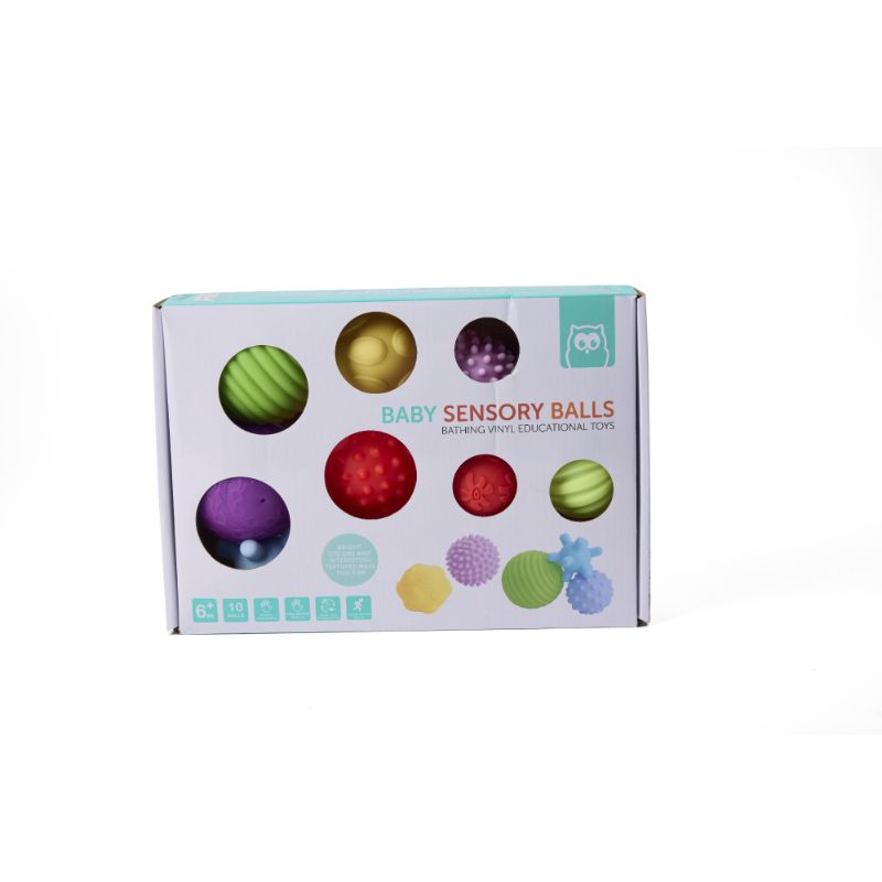 Eurekakids - Baby Sensory Balls Set - 10pcs