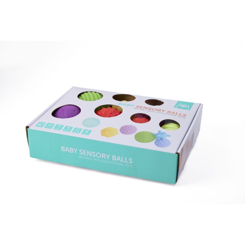 Eurekakids - Baby Sensory Balls Set - 10pcs