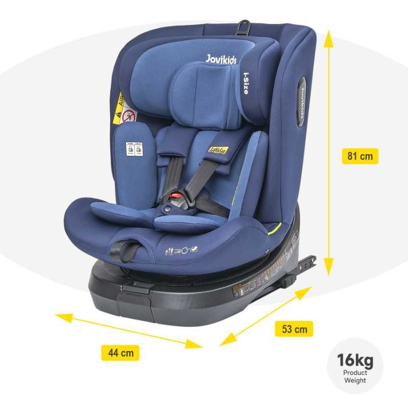 Jovikids - Ranger TT ISOFIX 360 Rotating Car Seat I-size - Blue