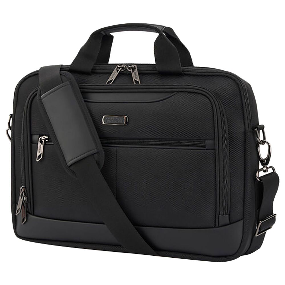 American Tourister - Bass Briefcase 02 - Black