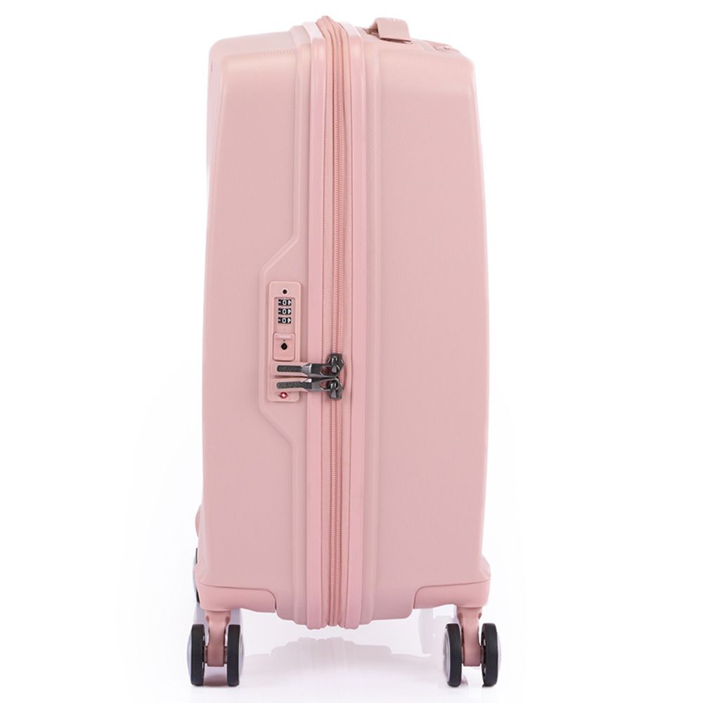 American Tourister - Argyle Spinnes Hard Mall Cabin Luggage Bag - 55cm - Antique Pink