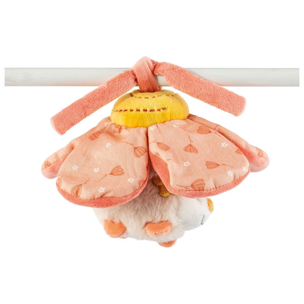 Nattou - Vibrating Flower Toy - Hedgehog Zoe