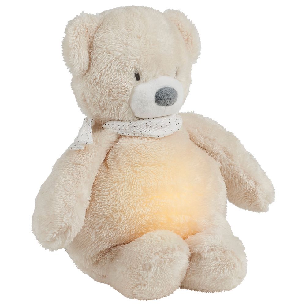 Nattou - Veilleuses Nightlight Sleepy Bear Cuddly Toy - Beige