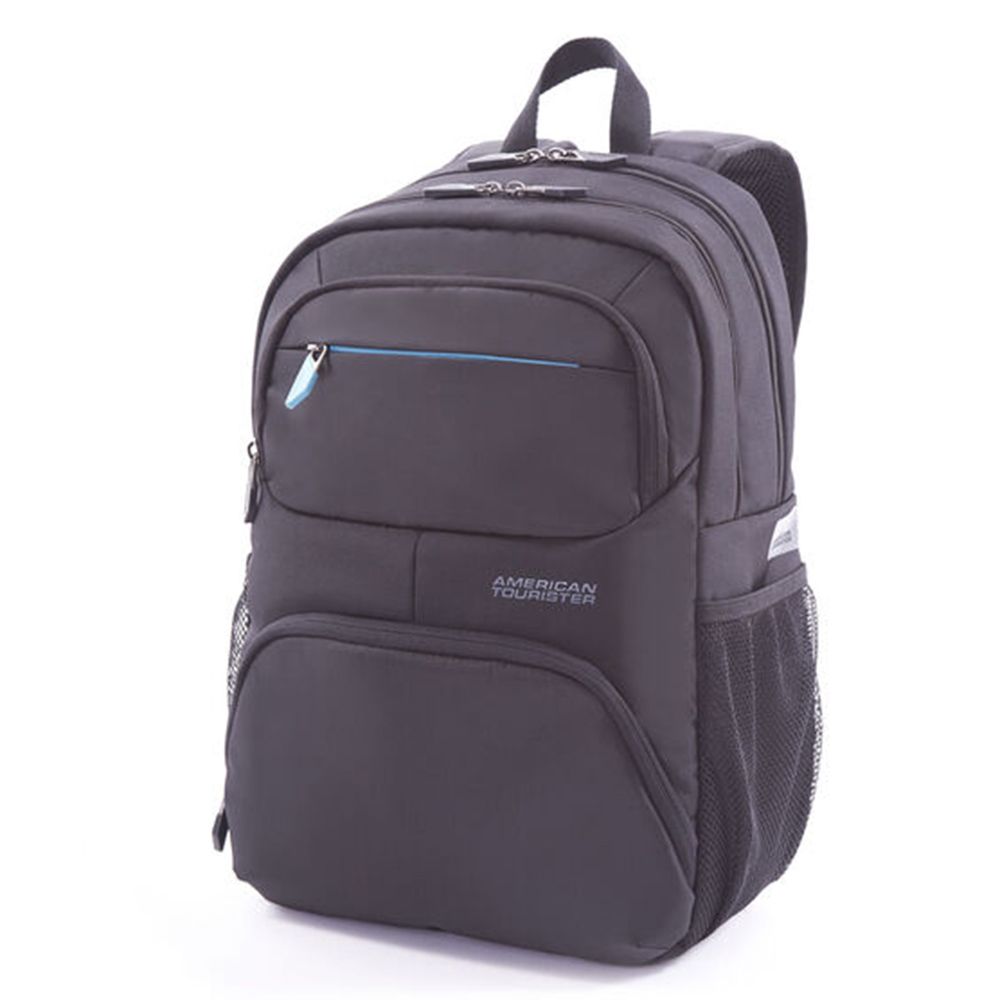 American Tourister - Amber Laptoptop Briefcase Backpack - Black/Blue