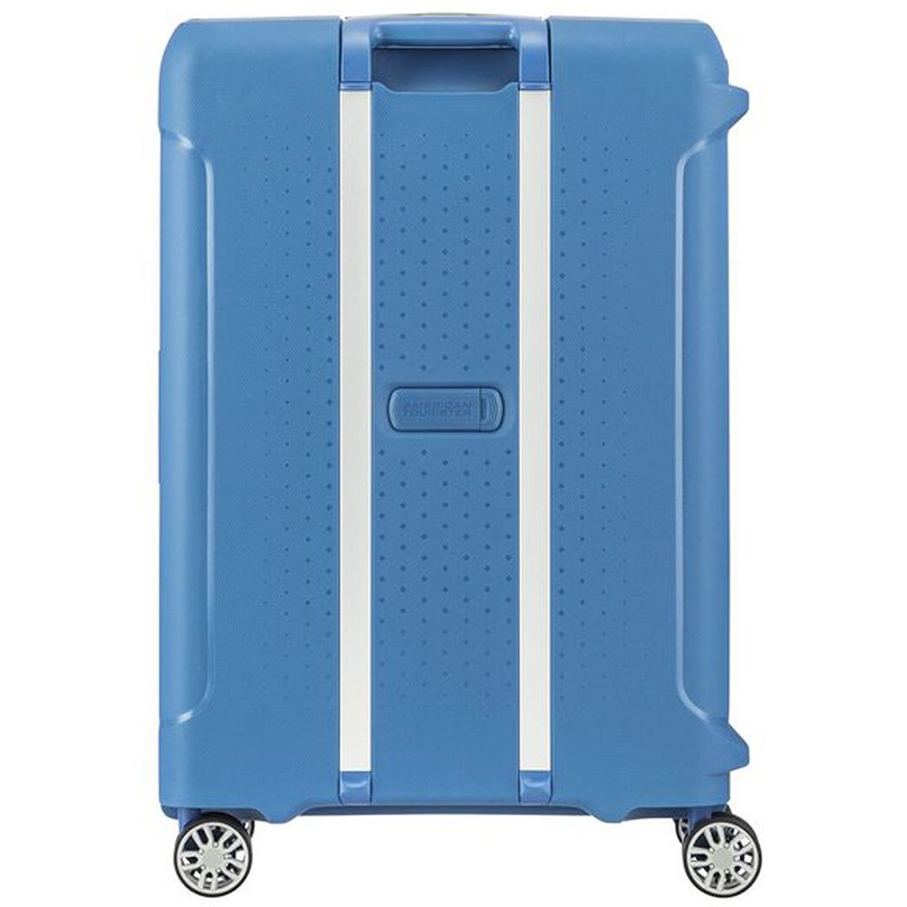 American Tourister - Tribus Spinner Hard Cabin Luggage Bag - 55cm - Sky Blue