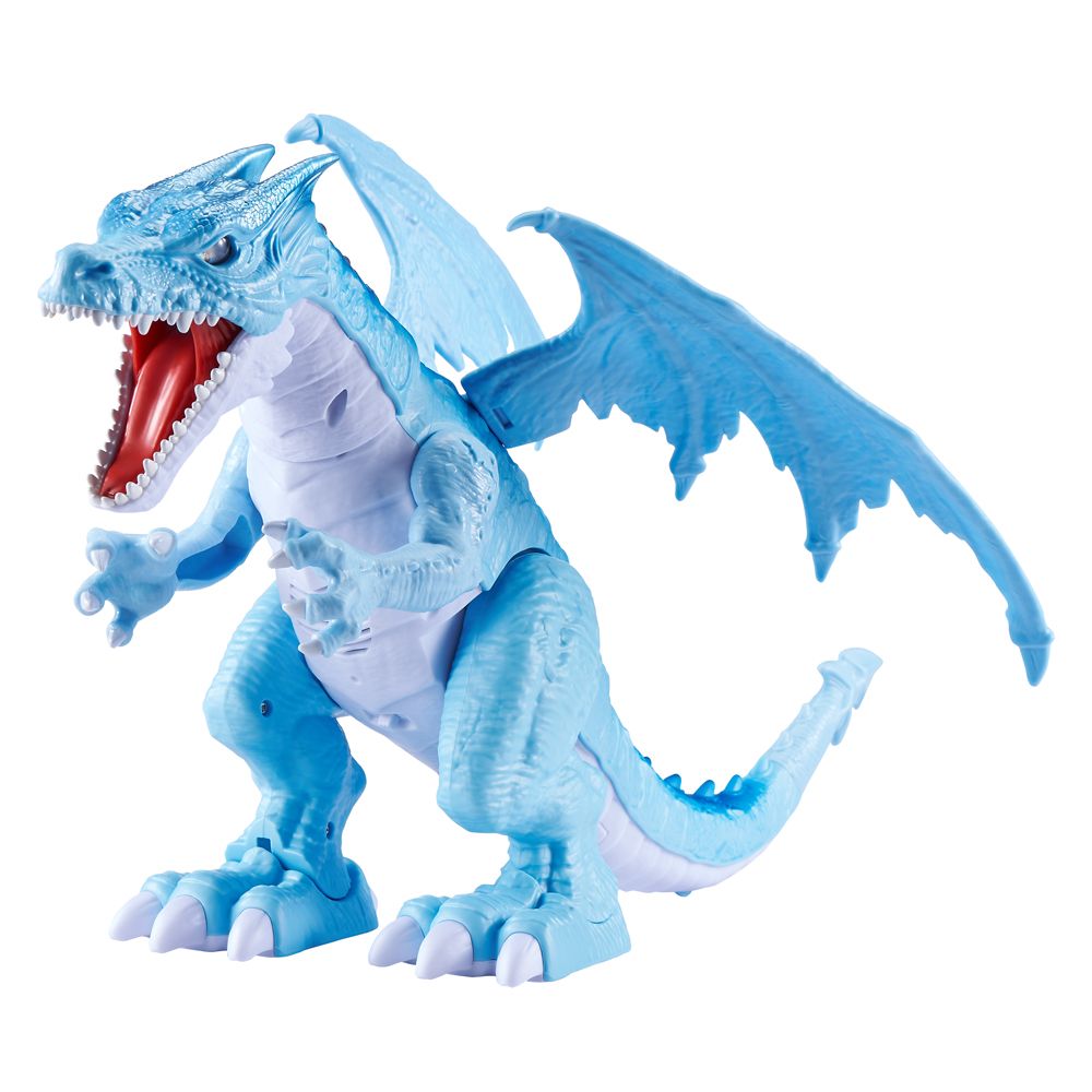 ZURU - ROBO ALIVE Robotic Series 1 - Fire Breathing Roaring Dragon - Blue