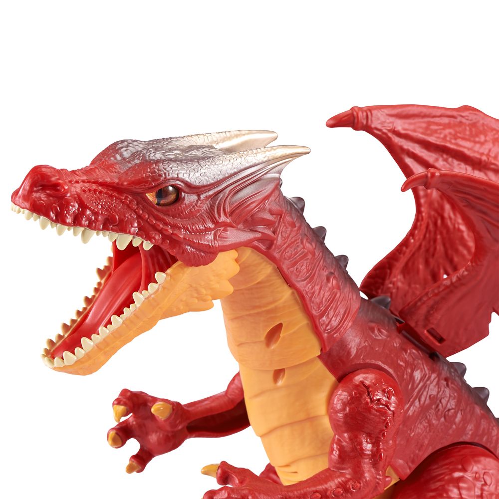 Zuru - Robo Alive Robotic-Series1 - Fire Breathing Roaring Dragon - Red