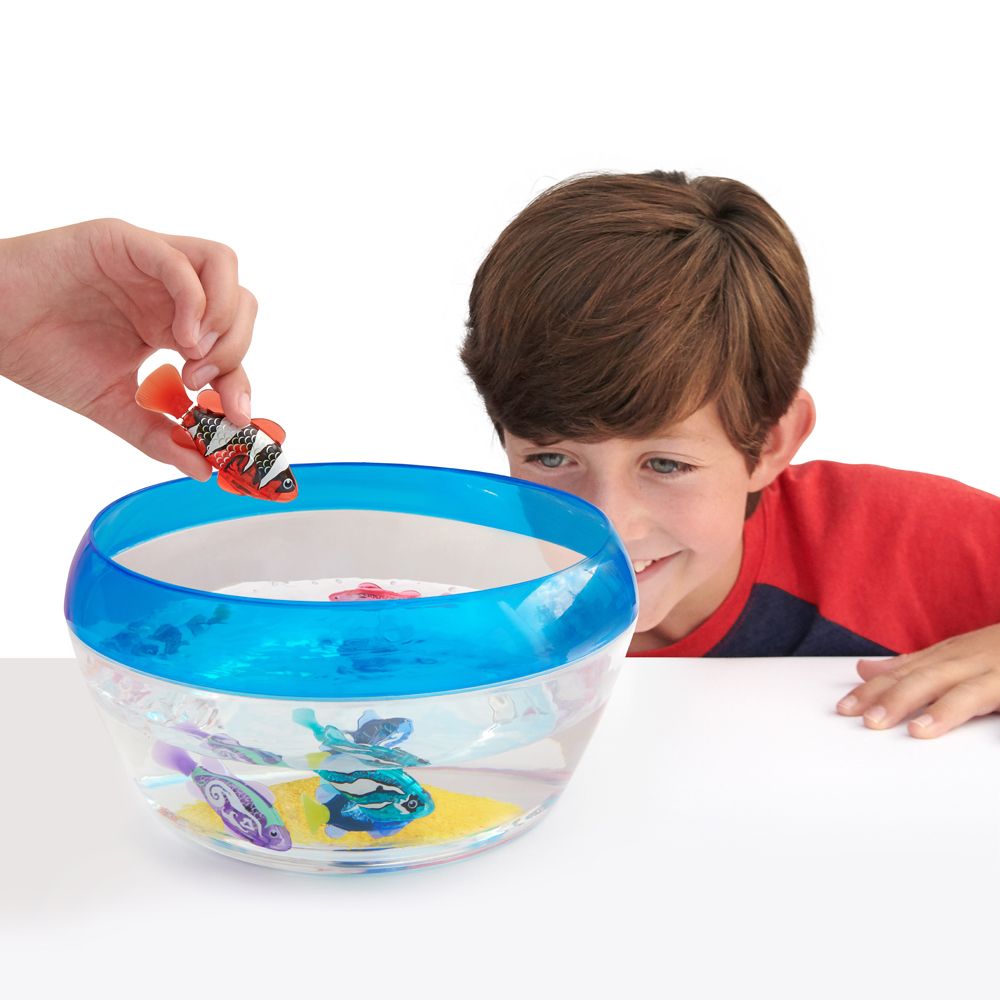 Zuru - Robo Alive Fish Bowl Playset - Color May Vary