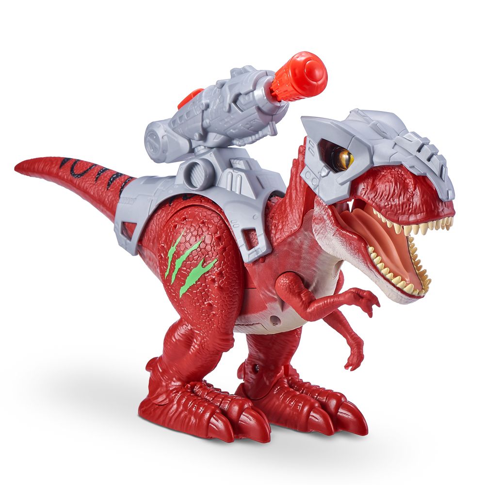 Zuru - Robo Alive Dino Wars -Series 1 - T-Rex Toy - Dino Blaster