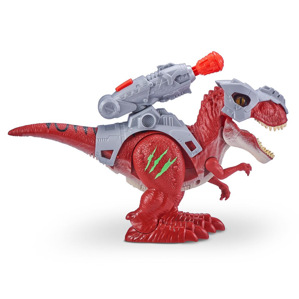 Zuru - Robo Alive Dino Wars -Series 1 - T-Rex Toy - Dino Blaster