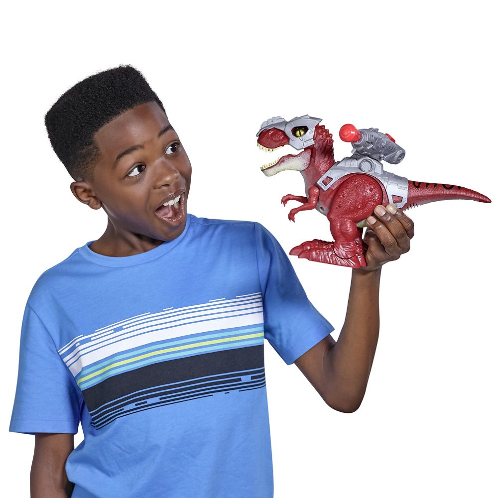 Zuru - Robo Alive Dino Wars -Series 1 - T-Rex Toy - Dino Blaster