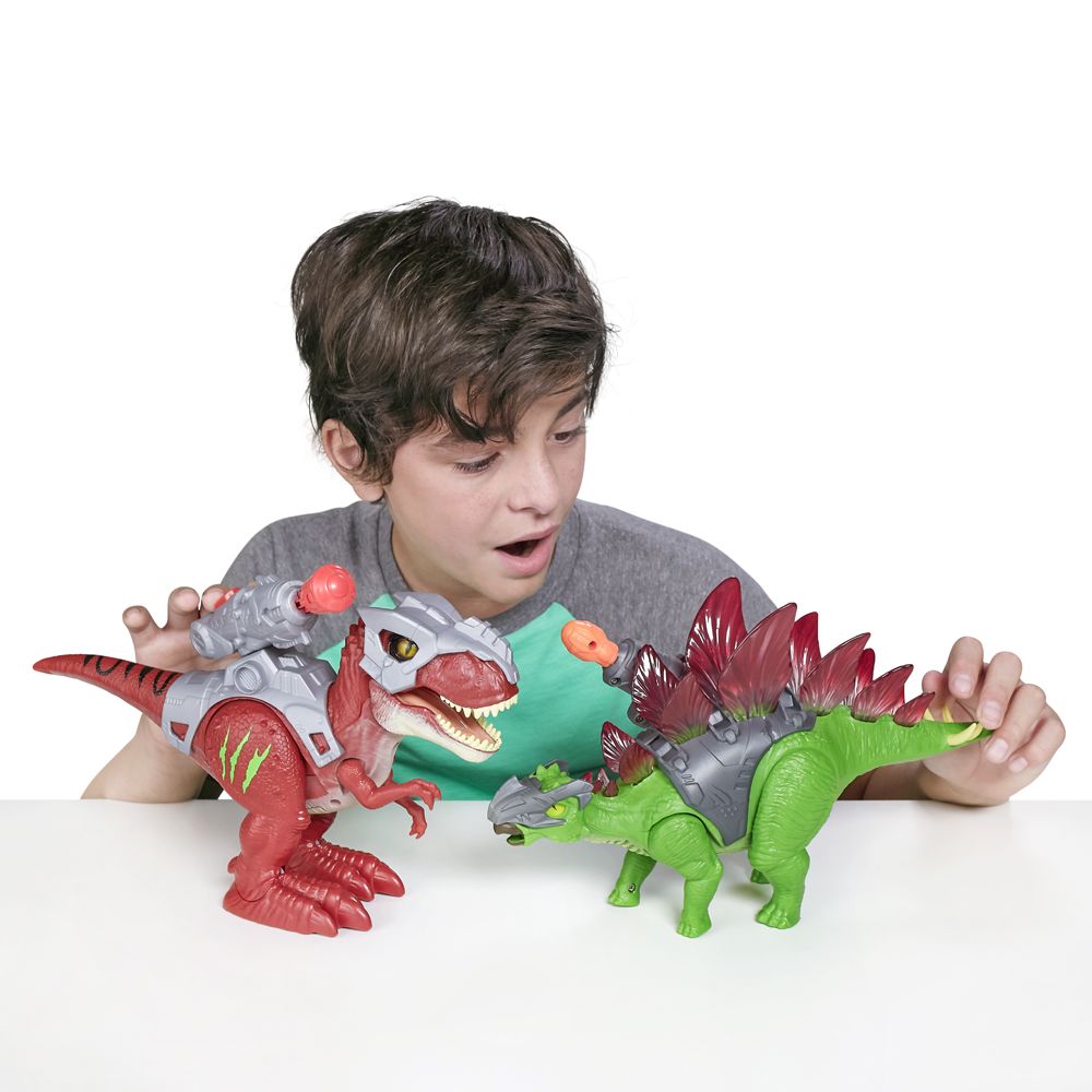 Zuru - Robo Alive Dino Wars -Series 1 - T-Rex Toy - Dino Blaster