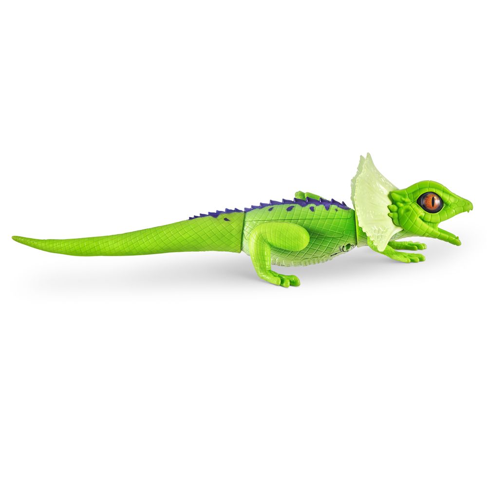 Zuru - Robo Alive Robotic Pet - Frilled Neck Lizard - Green