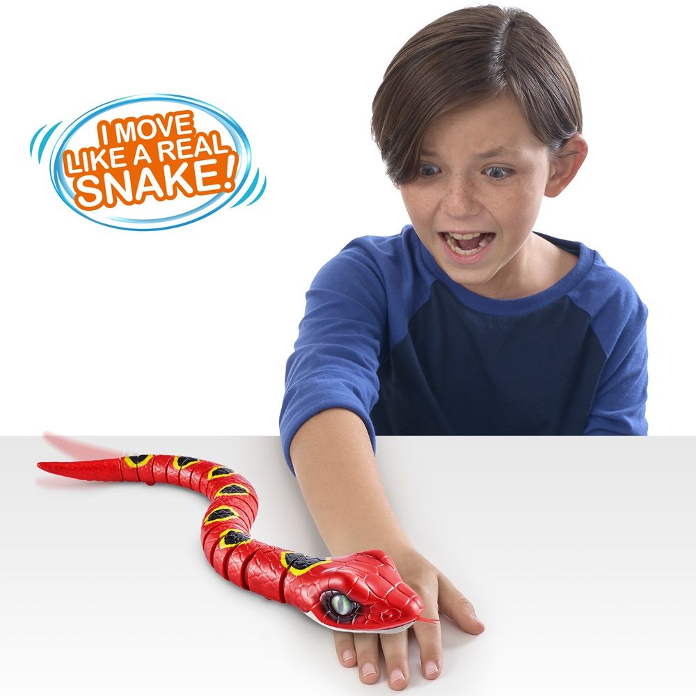 Zuru - Robo Alive Robotic Pet - Slithering Snake - Red