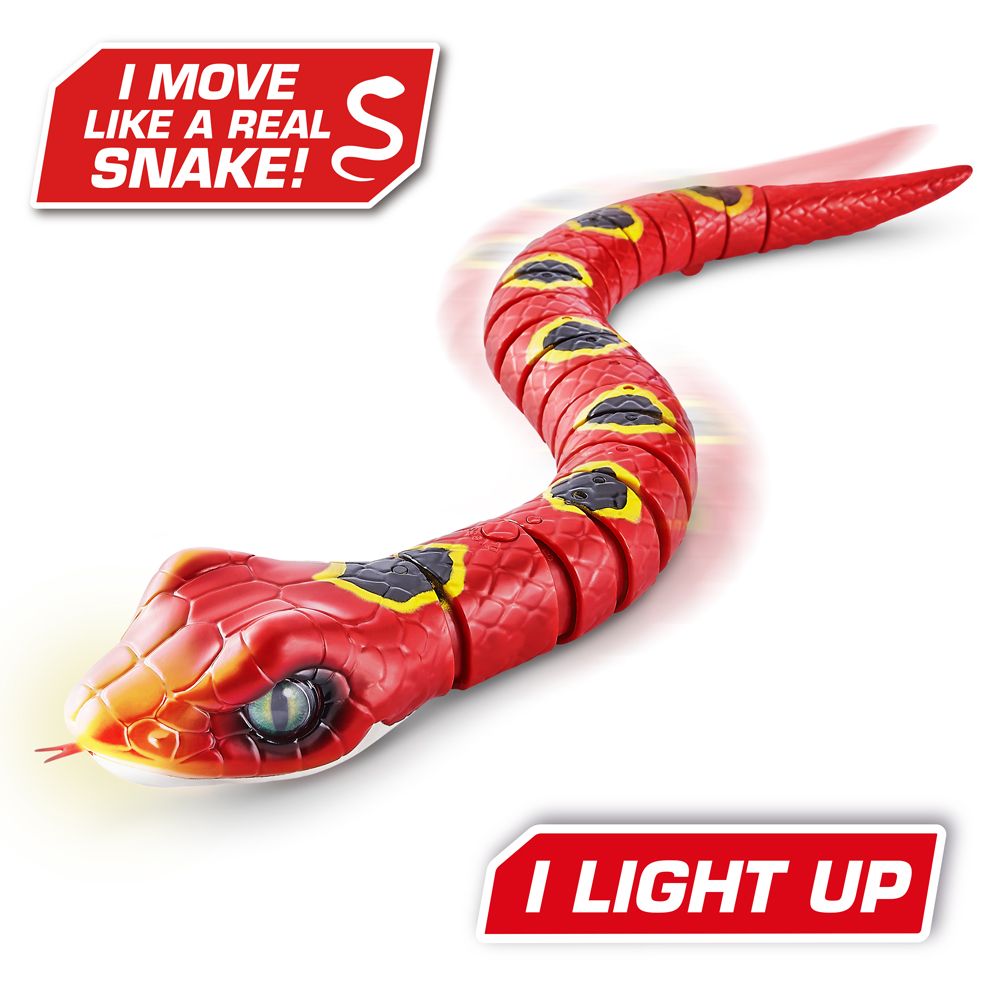 Zuru - Robo Alive Robotic Pet - Slithering Snake - Red