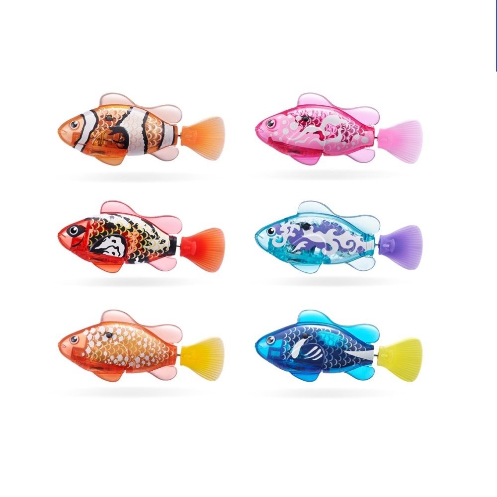 ZURU - Robo Alive Water Activated Fish Toy - 1pc - Color May Vary